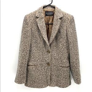 Artigiano made in Italy blazer virgin wool blend academia classic office size S